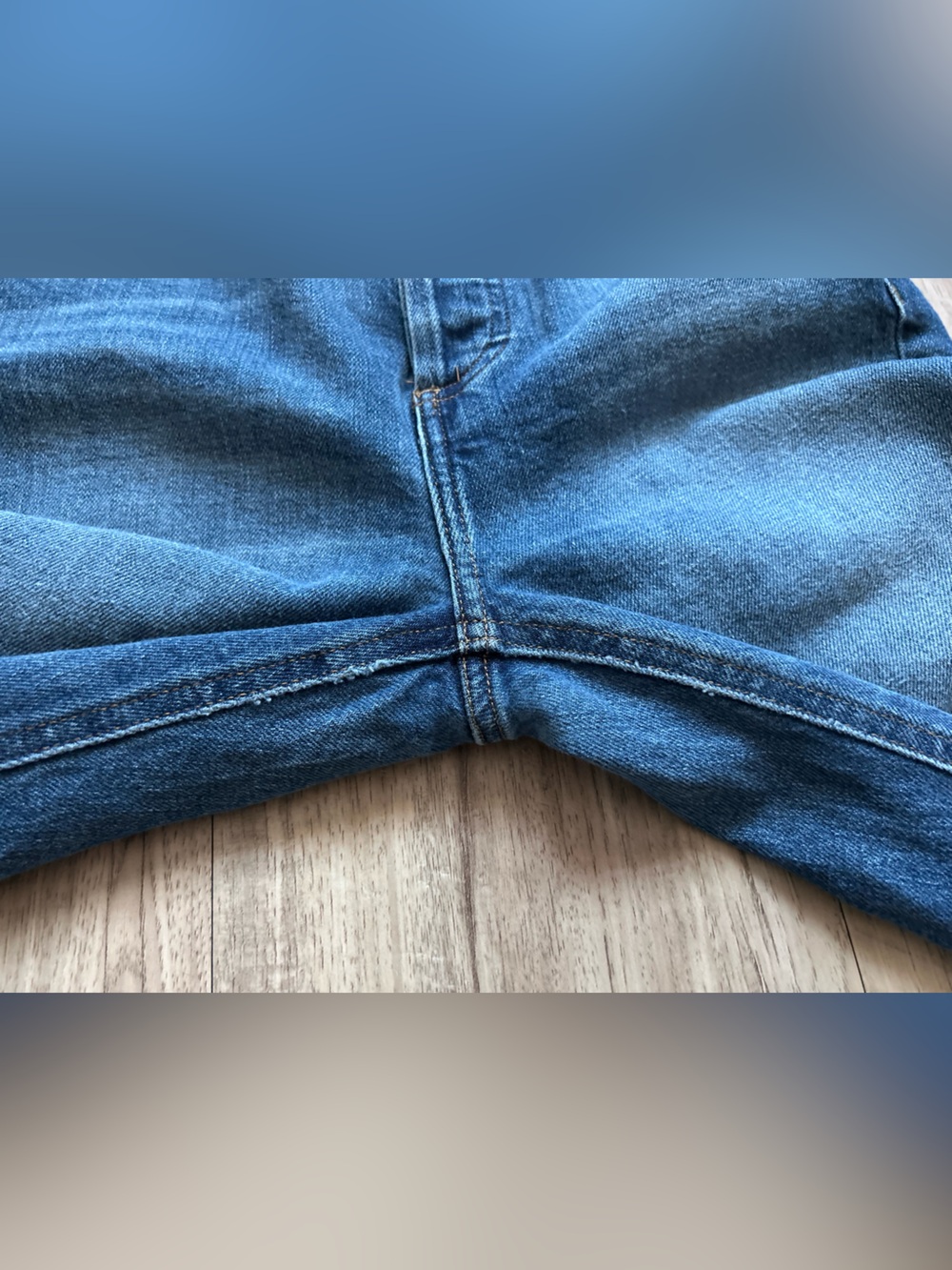 Denim Forum Aritzia The Yoko High Rise Slim modern cigarette classic timeless - Picture 11 of 11